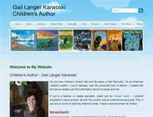 Tablet Screenshot of gailkarwoski.com
